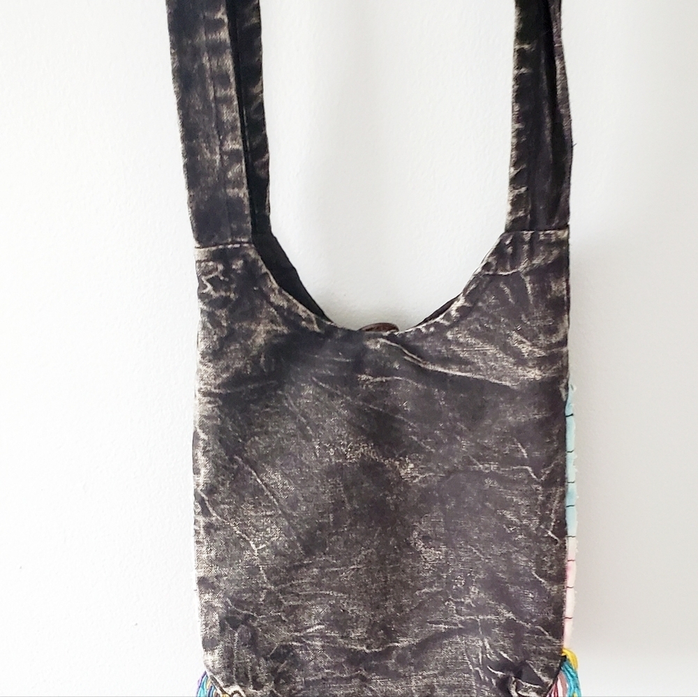 Owl Crossbody Purse Boho Hippie Festival - Picture 4 of 4